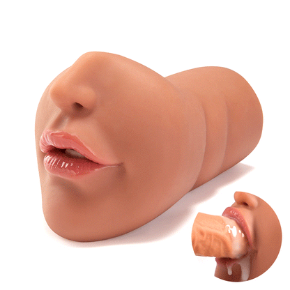 Ivy - Braune Blowjob Taschenmuschi Manueller Realistischer Masturbator