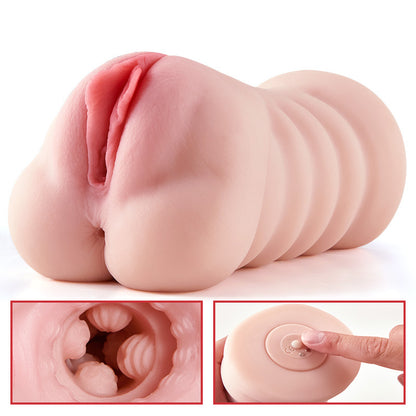7 vibrierende realistische Vagina-Taschenmuschi 1KG