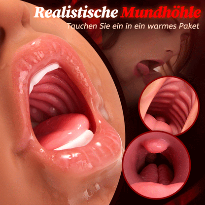 Ivy - Braune Blowjob Taschenmuschi Manueller Realistischer Masturbator