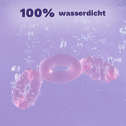 3-Teiliges Set Penisringe aus hochelastischem TPE für männliches Vergnügen