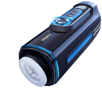 【+Free Lube!!】Leten-X9 IV Upgraded Retractable & Beheizte & Akustische Kombination Männlicher Masturbator