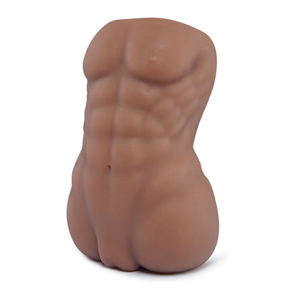 Echtgetreuer dunkler männlicher Anus-Simulationsdildo, 0,8 kg