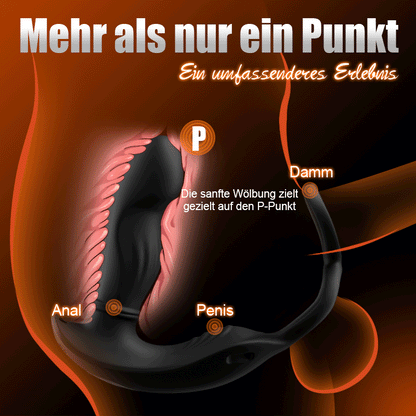Hugo – Tragbarer Prostata-Massager mit Stoßbewegungen, Gurten sowie App- & Fernbedienungs-Doppelsteuerung
