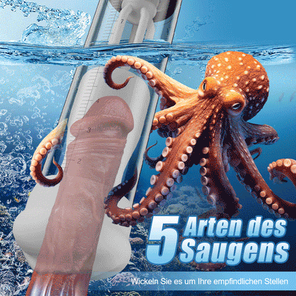 Wave - 5 Saugmodi 9 Vibrationsmodi Vakuumsaugung Glans-Massager Penis-Pumpe