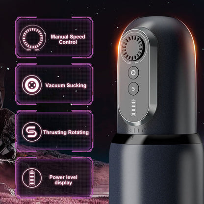 ARMOR - CVT Kontrolle Saugen Schieben Rotierende Erektion Hilfe Masturbator