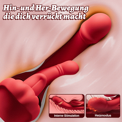 Tindra – neu verbesserter 4-in-1 Zungenleck-, Schwing-, Heiz- und G-Punkt-Vibrator für Frauen