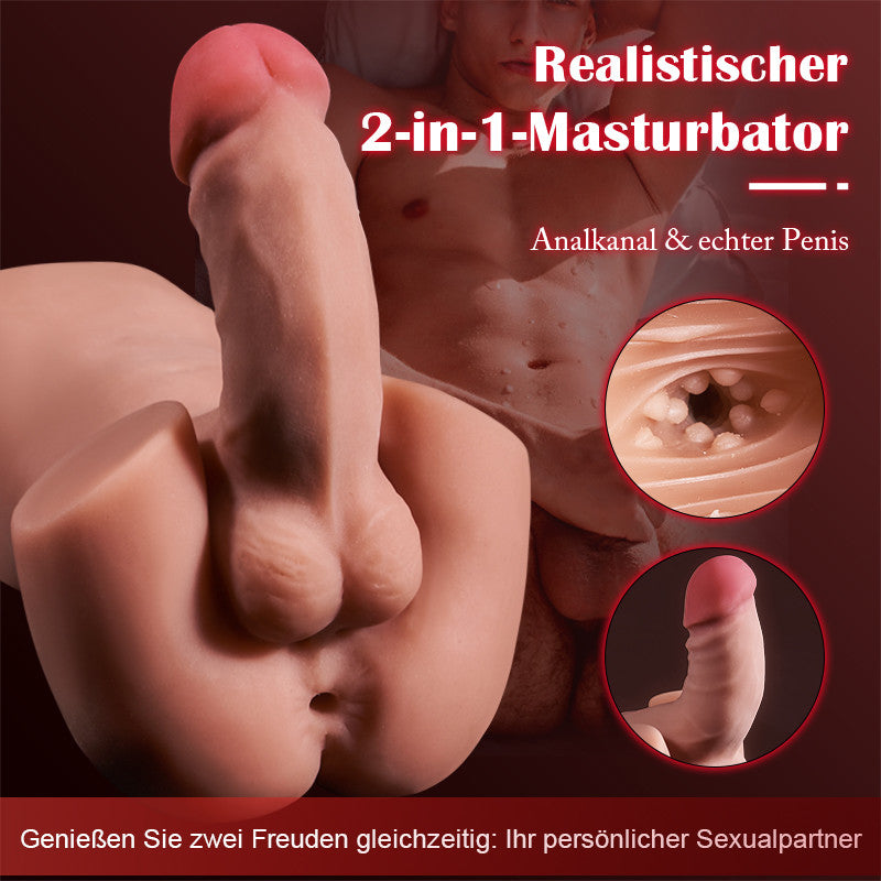 Mörser Zwei-in-Eins Penis Replikat 0,94kg