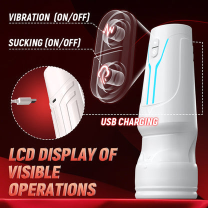 Soren-Saugender vibrierender männlicher Masturbator