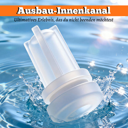 2-in-1 Elektrisch saugender, vibrierender Masturbationsbecher mit 7 Frequenzen