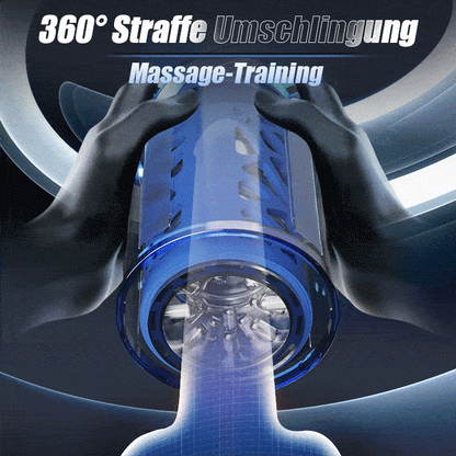 Bluesea 6 Bi-Directional Thrusting Rotation Masturbator mit Suction Base