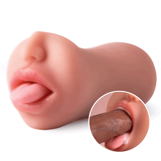 Hanny Temptation – 3 Vibrationsgeschwindigkeiten 7 Frequenzen Zungenlecken Taschenmuschi Nude-Farbe