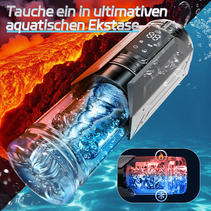 King -100% Wasserdicht 4 IN 1 Automatischer Masturbator für Männer