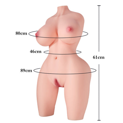 Shirley Halbkörper weicher Sexpartner Torso 15 kg