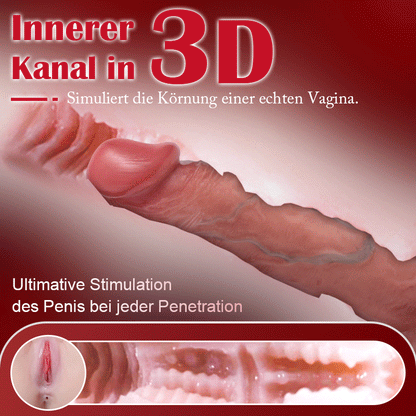 Simulation 1:1 Po-Masturbator 7 Saugen 4,3 kg