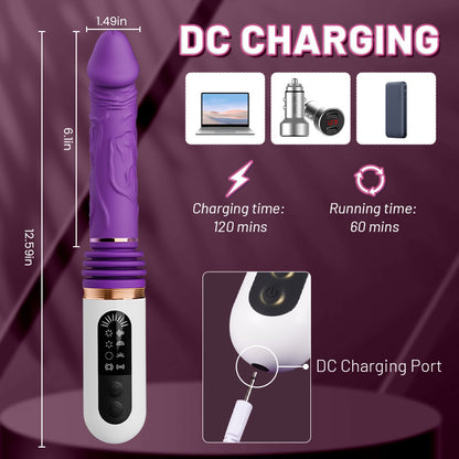 ARLIE 5-Frequenz-Dehnung 8-Frequenz-Vibration Elektrischer Dildo