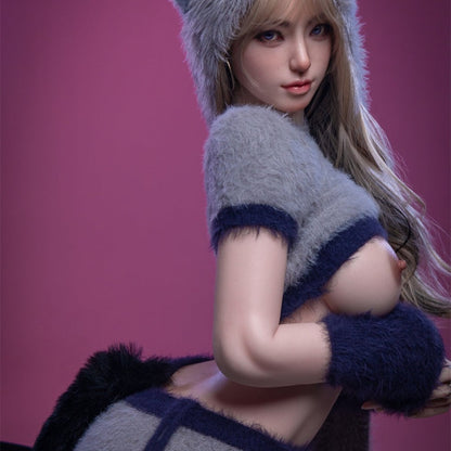 Eloise - Die sanfte und intellektuelle Eloise – 148 cm große, exquisite Doppelring-Simulationspuppe