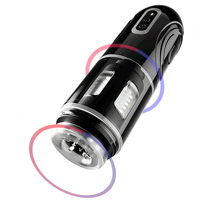 【HOT!】Chainsaw - Deepthroat automatischer teleskopdrehunger Masturbator mit Saugnapf