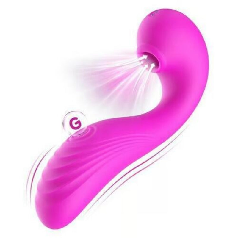 10 Vibrating 5 Flapping Sucking Klitoris lecken und G Spot Vibrator