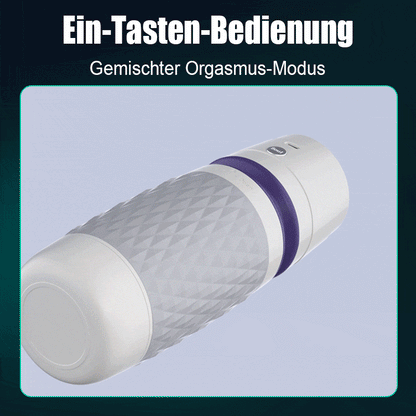 【Freies Gleitmittel】NOVA-Mechanischer Mate 3 Saugen 4 Vibrieren APP-gesteuert Männlicher Masturbator