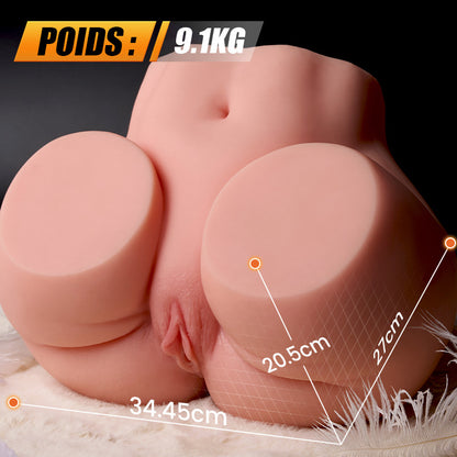 Jesse – 9 kg realistischer Po-Masturbator