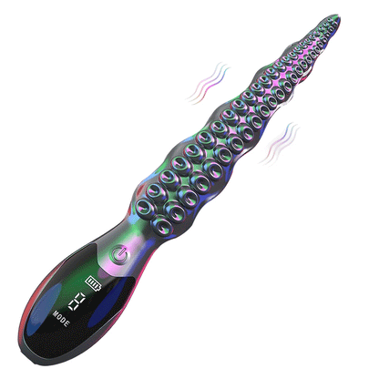 Vibrierender realistischer Oktopus-Dildo – LED-Anzeige Oktopus-Tentakel