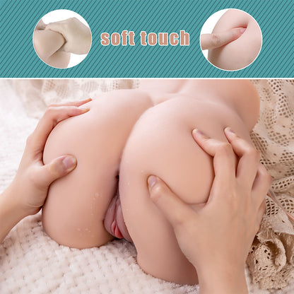 【Luona】5.4 kg Muschi Saugen + Gesäß  Vibrieren Sexpuppe