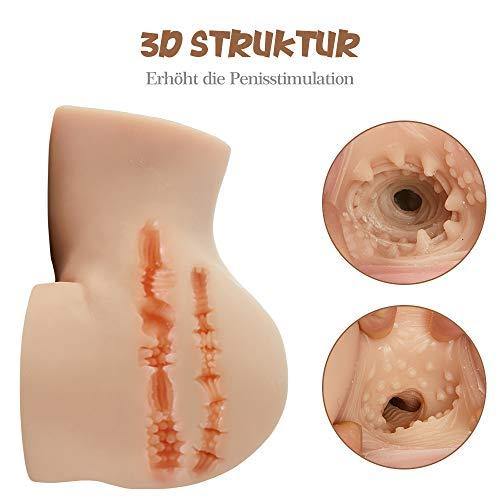 Realistischer Masturbator mit Doppelte Schamlippen und super echte Klitoris 3,1KG Moruioy - ACMEJOY