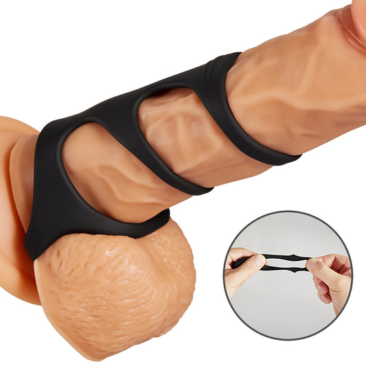 4 Ringe Multifunktionaler Penisring