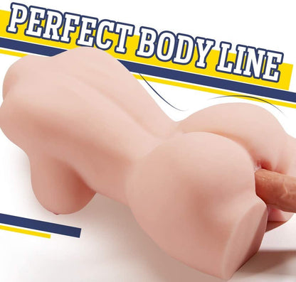 5,5KG Liebespuppe Realistischer Masturbator mit 3D Vagina und Anal - ACMEJOY