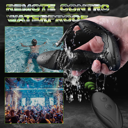 【HOT】Murphy 9 Stoßen 9 Vibrieren APP Prostata-Massagegerät